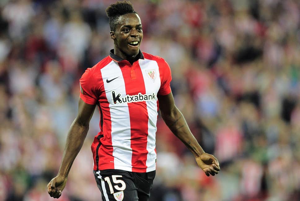 Mucethi wa timu ya Athletic Bilbao flyer Inaki Williams kuruwa athamira kirabu ki Manchester united.