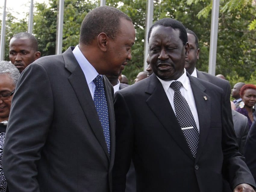 Rais Uhuru na Raila gutetheria cukuru a Precious Talent .