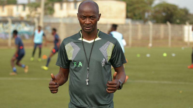 FC Fred Ambani kurisiwira ta coach wa Wazito FC.