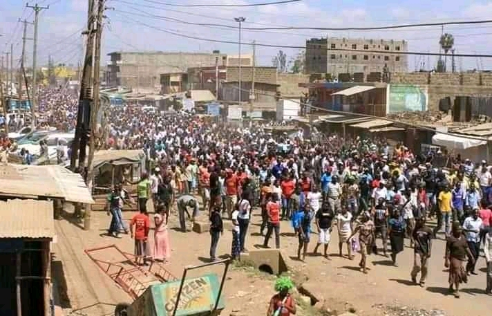 Maandamano ntuku ya 3 ntere cia Kasarani kaunti ya Nairobi.