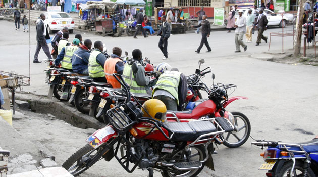 Eetithia ba  boda boda ntere ya   Maua kuthithia  maandamano