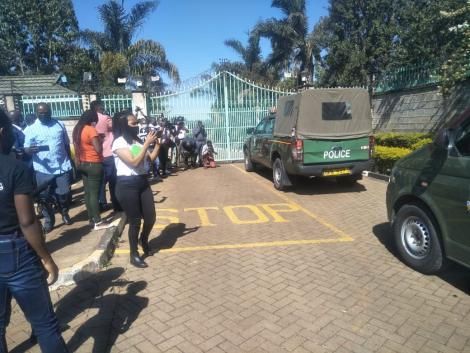 Ugaruruku bwa ukaria na akaria ba micii ya munini wa Rais WIlliam Ruto.