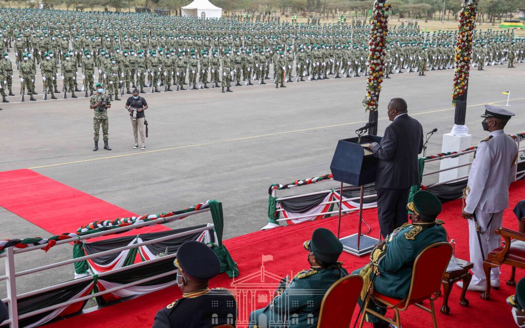 Gwikirwa Nthumba kwa askari ba NYS.