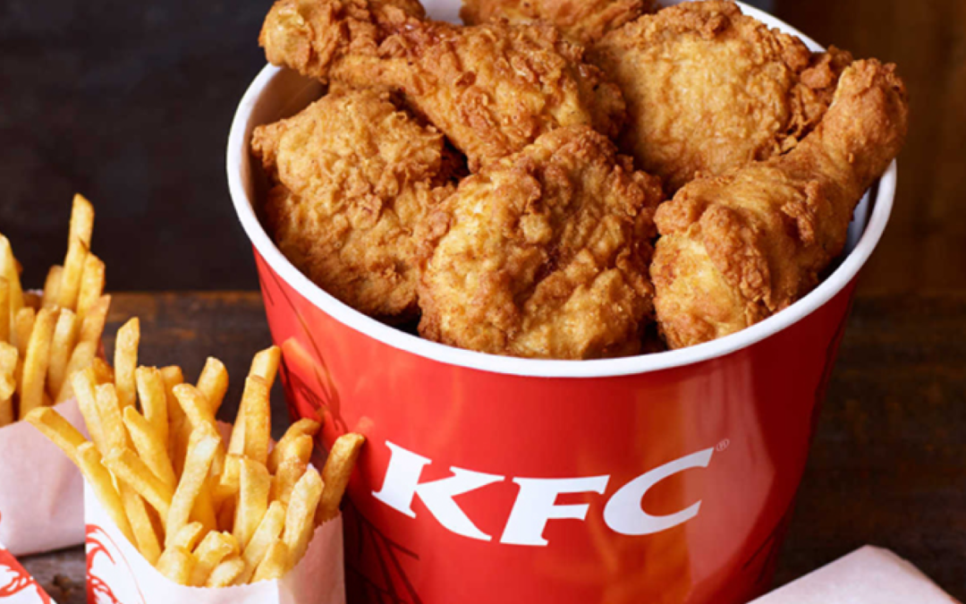 Arimi kwenderia mukawaa jwa KFC igwaci.