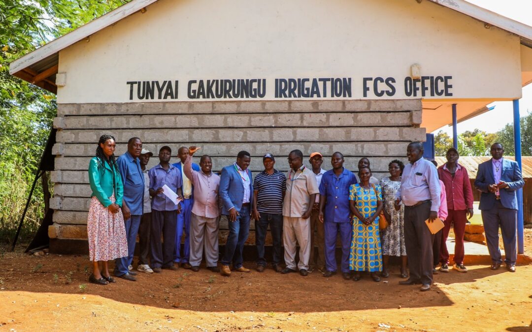 Tharaka Nithi County Government supports wate project.