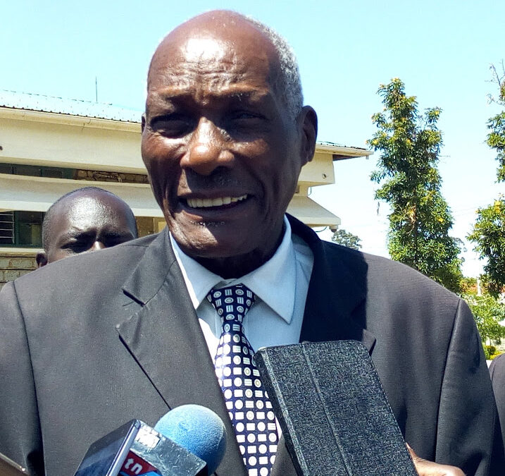 Mzee Jackson Kibor gwiikia miruki yawe ya muthia.