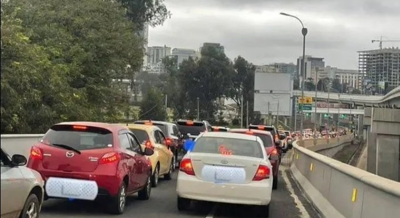 Nairobi Express highway is a Nightmare for Motorists
