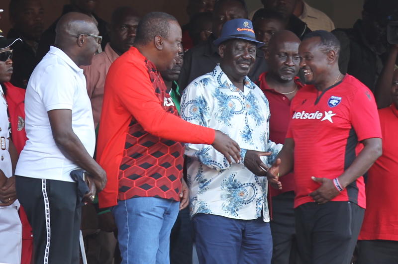 Uhuru Kenyatta And Raila Odinga Pomises Gor Mahia  And AFC Leopards 24M