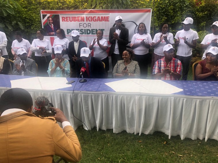 Kigame Names Irene Ngendo as his Running Mate