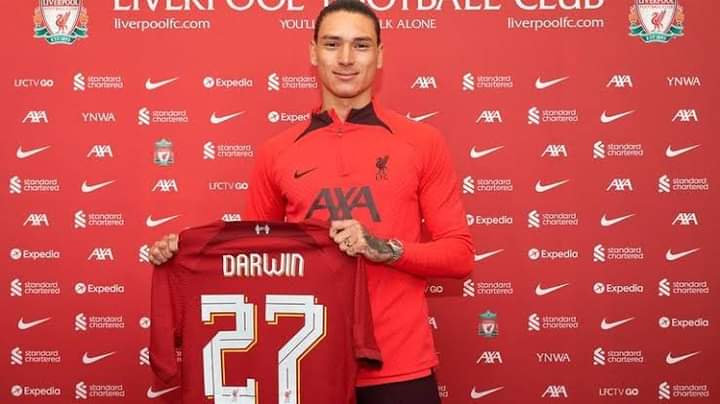 Darwin Nunez joins Liverpool