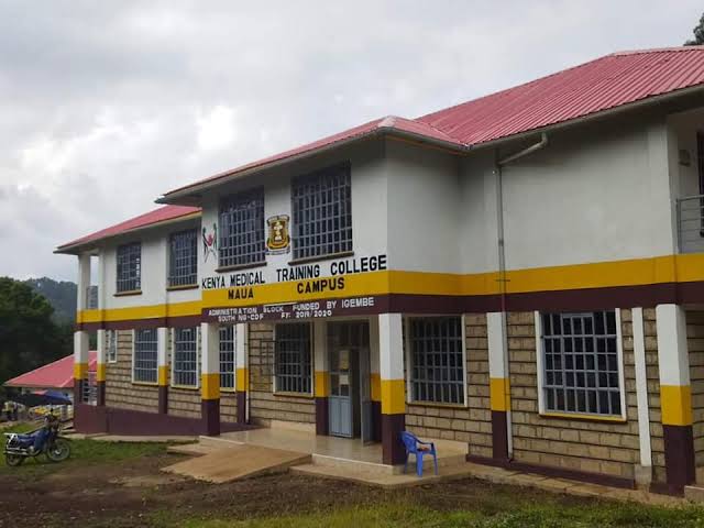John Paul leads the Opening of KMTC Maua Campus.