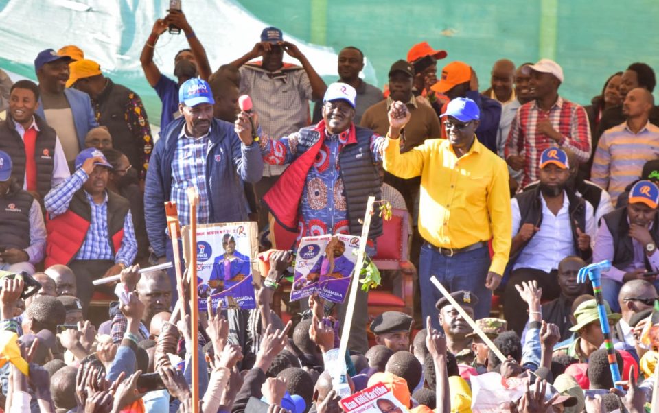 The Azimio la Umoja one Kenya leader Raila Odinga has pledged to negotiate for the re-opening of Miraa markets beyond East Africa if he is elected President.