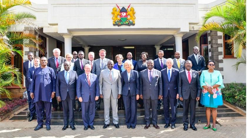 President elect congression Delegation talks.