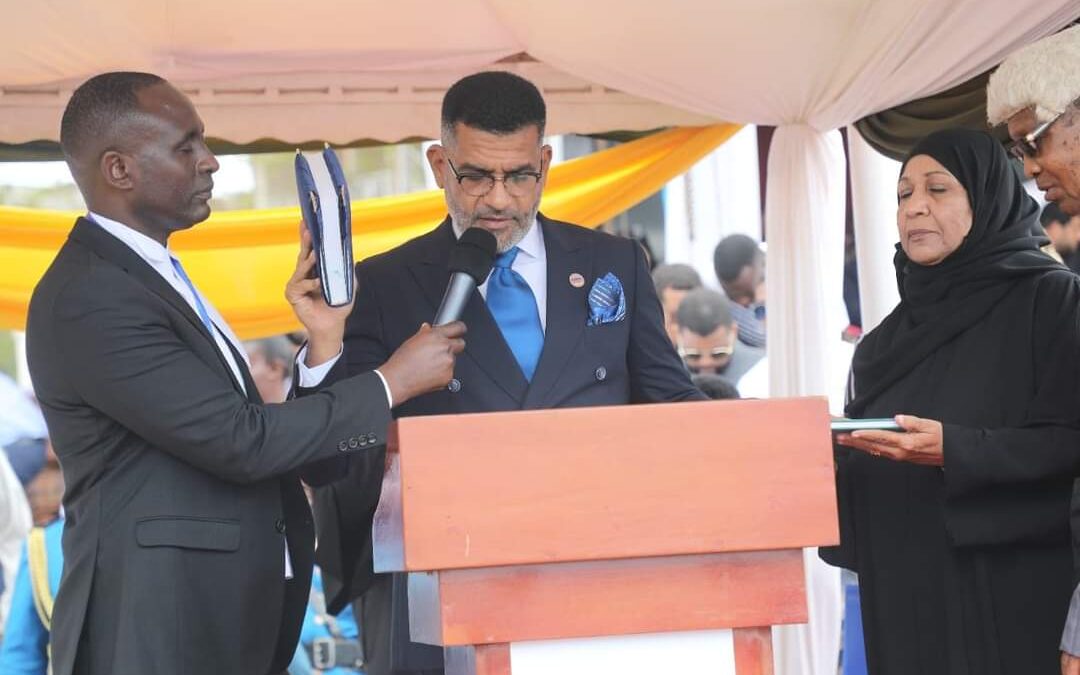 Abdulswamad Nassir was on Thursday sworn in as the new Mombasa Governor.