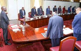 PRESIDENT WILLIAM RUTO HOLDS HIS CABINET MEETING, MATIANG’I AND MUNYA ATTENDS!