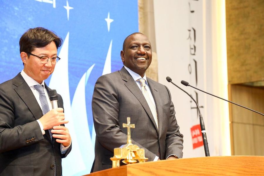 PRESIDENT WILLIAM CONTINUES HIS SOUTH KOREA TOUR FOR THE THIRD DAY
