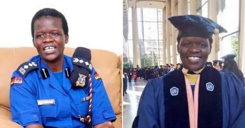 Meet Resila Atieno Onyango, First-Ever Woman Cop With A PhD