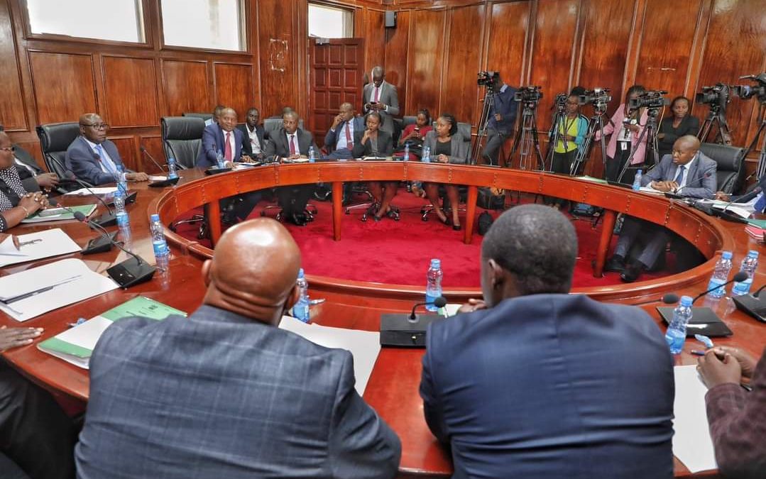 Kindiki before National Assembly