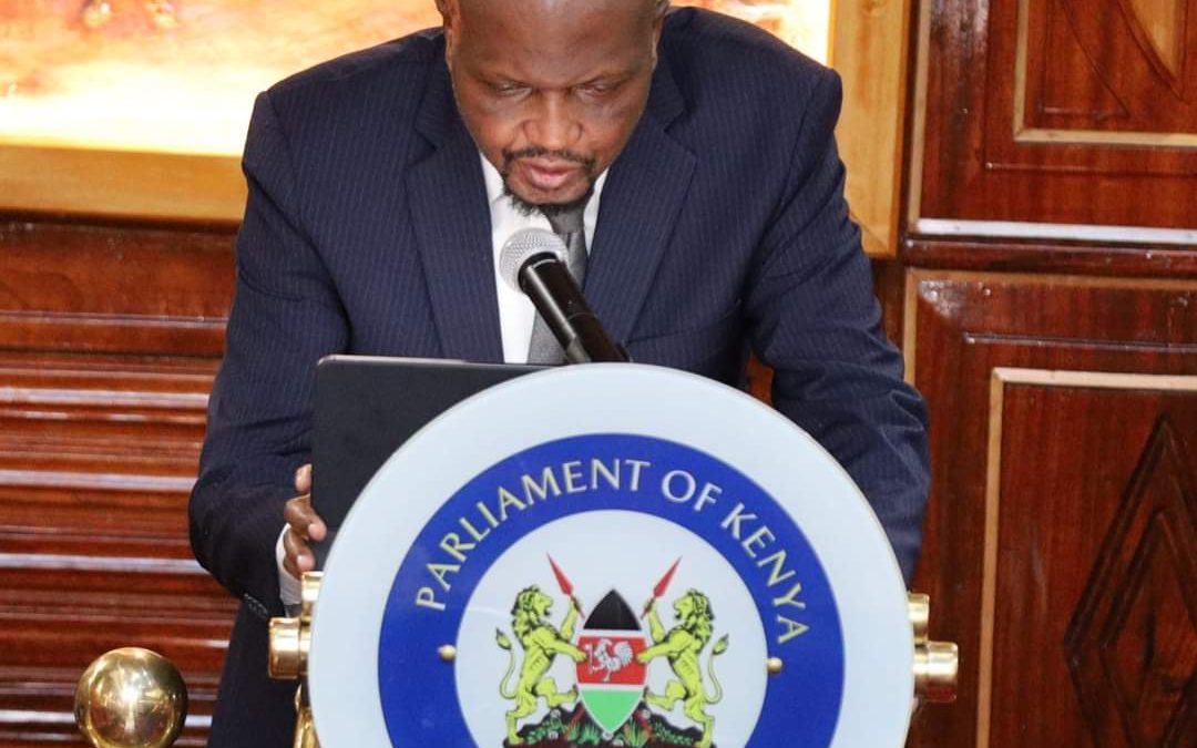 Moses Kuria gukinya mbere ya bunge ya senate gucokia biuria