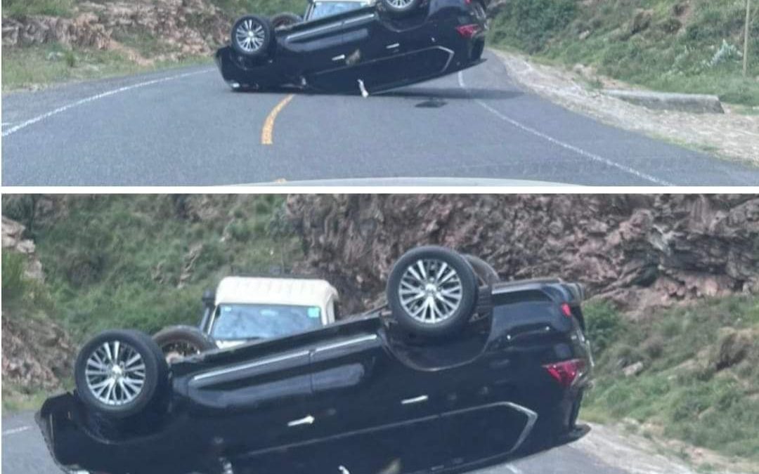 Ruto’s Body guard involved in an accident