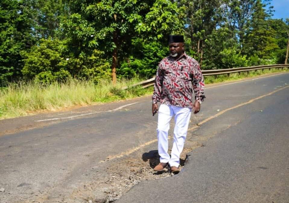Meru Senator Kathuri Murungi alleges that the Director General of KeNHA has ignored the roads in Mt Kenya East, resulting in their deteriorated condition