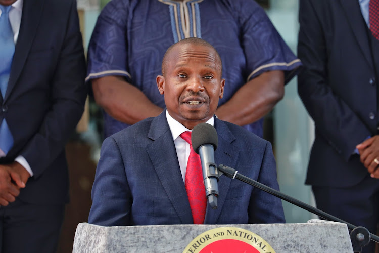 ”The 3 Arms Of Government Must Work Together To Deliver Service Efficiently And Seamlessly.”-CS Kindiki