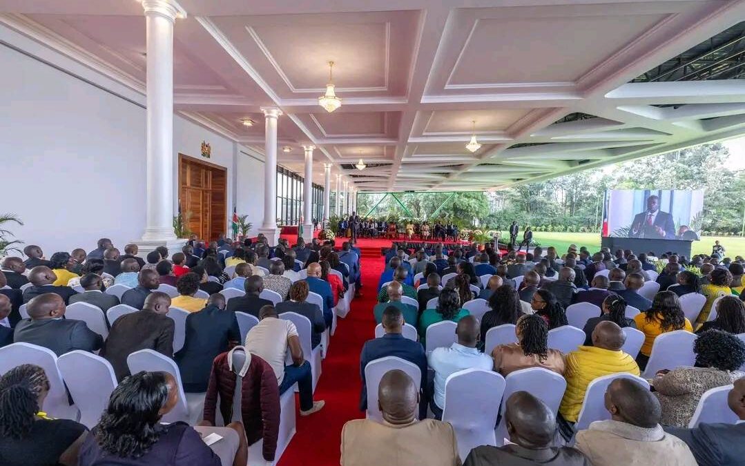 KENYA KWANZA MCAs MEETING AT STATE HOUSE NAIROBI.