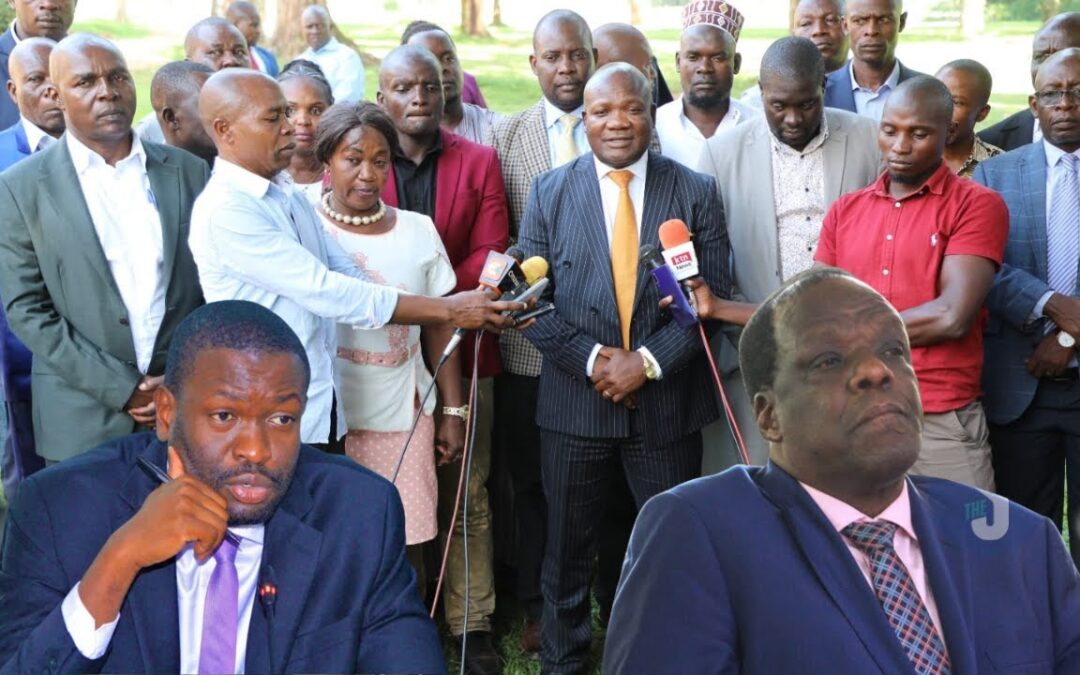 Governor Barasa Agrees to Mediate Leadership Disputes with ODM Secretary-General Edwin Sifuna and MCAs.