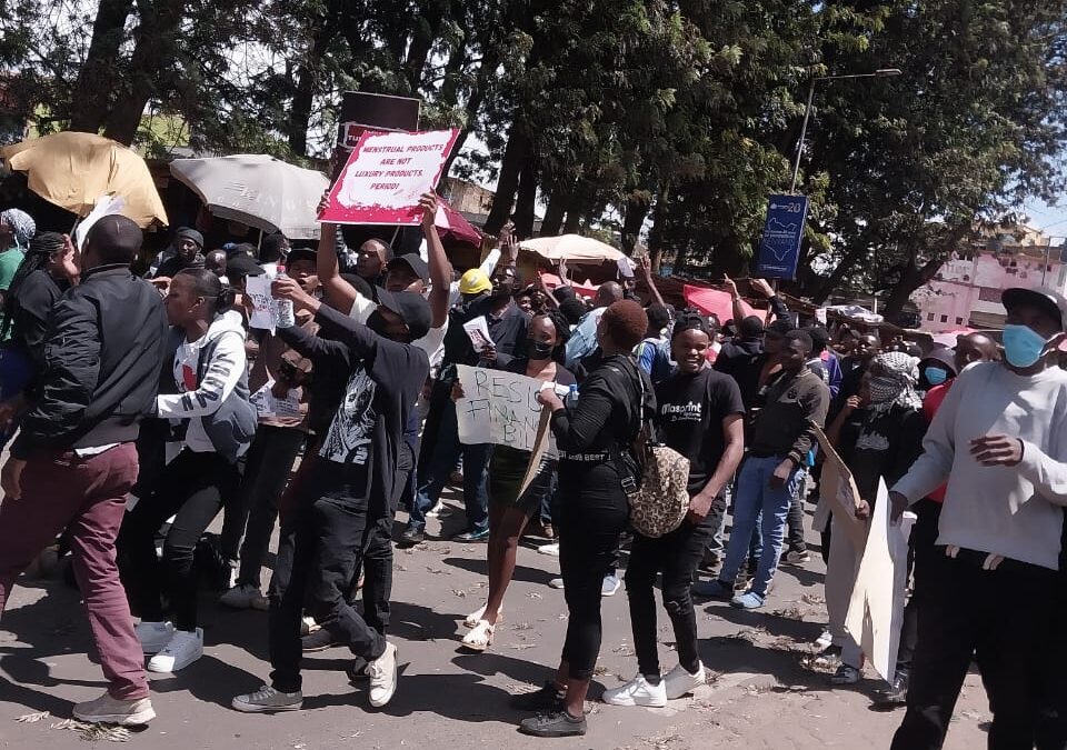 Anti-Finance Bill Demos Underway Across Major Kenyan Towns Amid Parliamentary Debate.