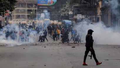 Police Disperse Protestors in Nairobi Amid Nationwide Demonstrations.