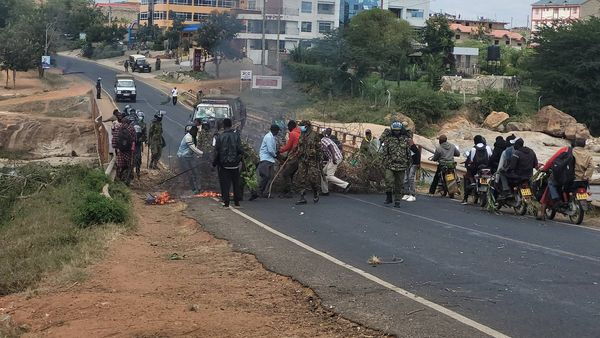 Protesters Disrupt Emali Town, Target Supermarket Owned by Local Politician.