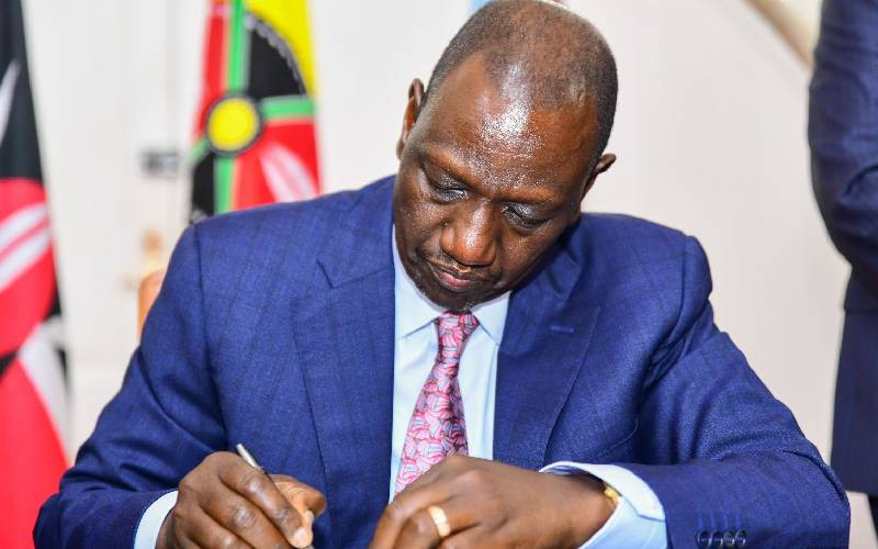 President Ruto Signs Landmark IEBC Amendment Bill into Law.