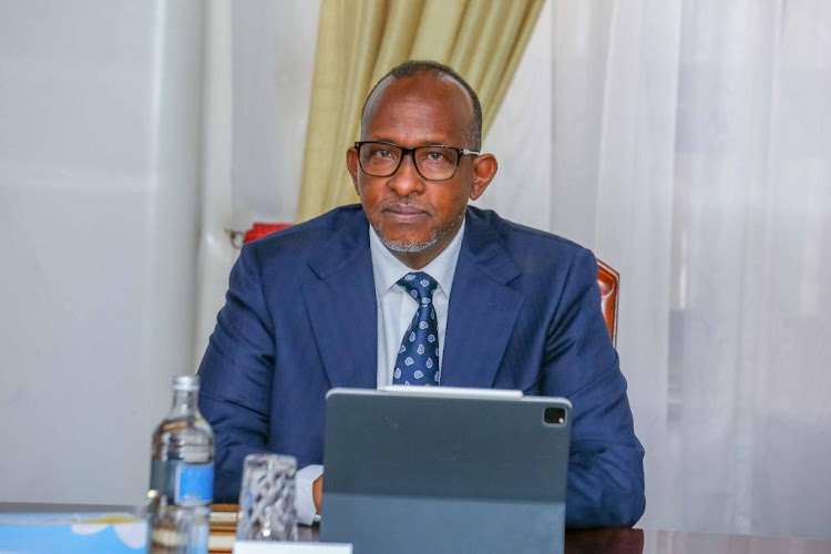Defence CS Aden Duale Responds to Directive on Reducing Advisors in Ministries.