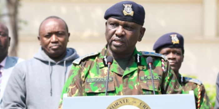 Senators confirms the nomination of Douglas Kanja as the new Inspector General of Police.