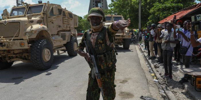 Kenyan and Haitian Forces Conduct Joint Security Operation, Arrest Several Gang Members in Delmas.